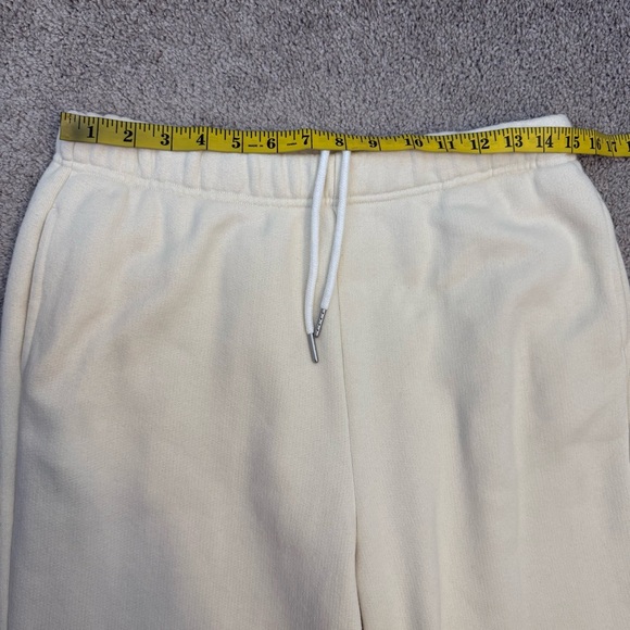 Rag & Bone French Terry Jogger Sweatpants Cream Ivory S - Picture 7 of 9
